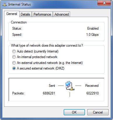 Adapter usage configuration